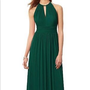 Dessy Bridesmaid Dress size 8 hunter green